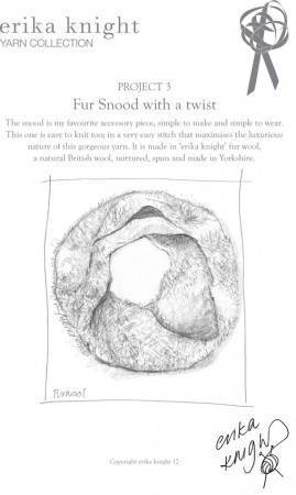 Snood in Erika Knight Fur Wool (Project 3)