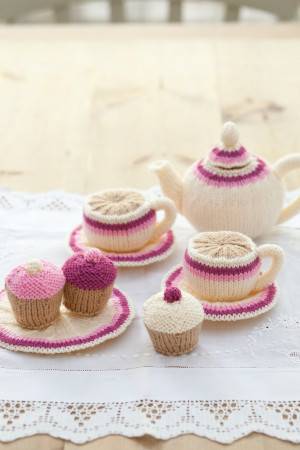Afternoon Tea Set Knitting Patterns - The Knitting Network