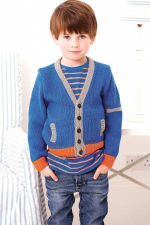Boys Cardigan With Pockets Knitting Pattern - FREE (enter SUMMER16 at checkout) - The Knitting Network