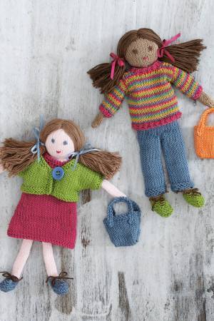 Doll And Outfit Set Knitting Pattern - The Knitting Network