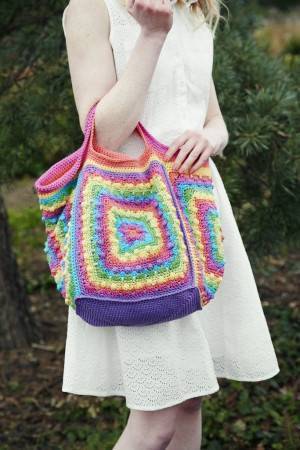 Rainbow Bag Crochet Pattern