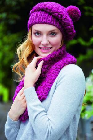 Womens Hat And Snood Crochet Patterns 