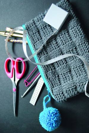 Case With Zip Knitting Pattern - The Knitting Network