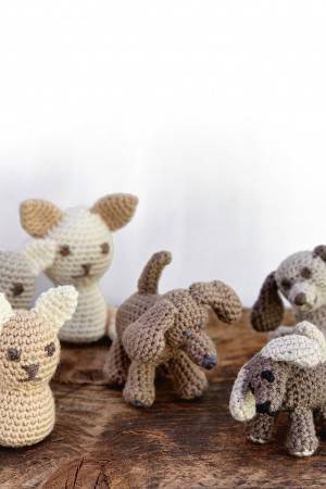 Cat & Dog Amigurumi Animals Crochet Pattern - The Knitting Network