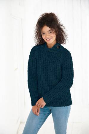 Jacket and Sweater in King Cole Timeless Super Chunky (5828)