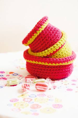 Crocheted Pots