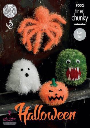 Halloween Monsters in King Cole Tinsel Chunky and Dollymix DK (9052)