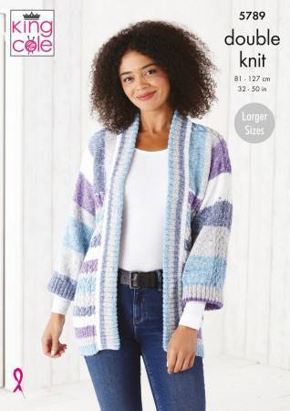 Sweater and Jacket in King Cole Harvest DK (5789)