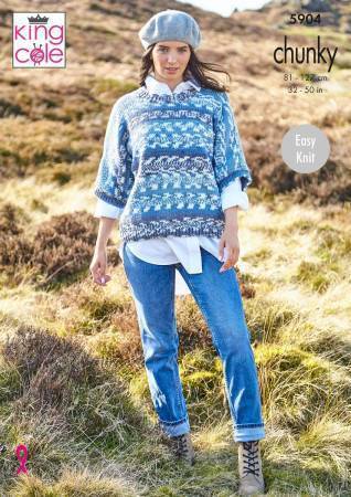 Sweaters in King Cole Nordic Chunky (5904)