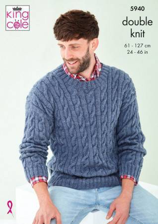 Sweaters in King Cole Pricewise DK (5940)