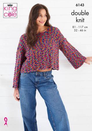 Sweaters in King Cole Jitterbug DK (6143)
