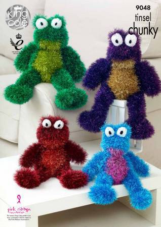 Frogs in King Cole Tinsel Chunky (9048)
