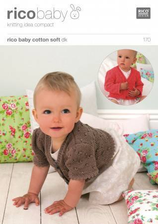 Cardigans in Rico Baby Cotton Soft DK (170)