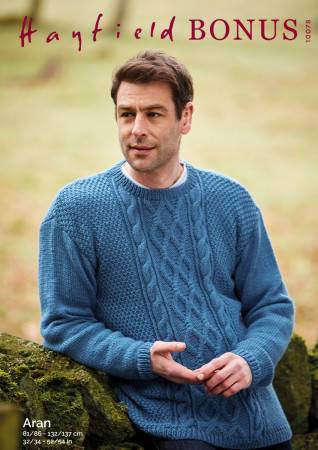 Sweater in Hayfield Bonus Aran (10078)