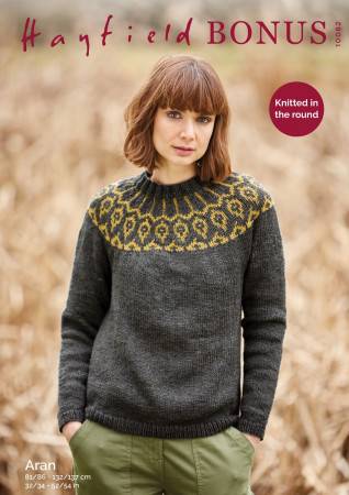 Sweater in Hayfield Bonus Aran (10082)