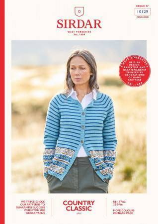 Cardigan In Sirdar Country Classic 4 Ply (10129)