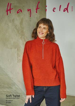 Sweater in Hayfield Soft Twist (10335)