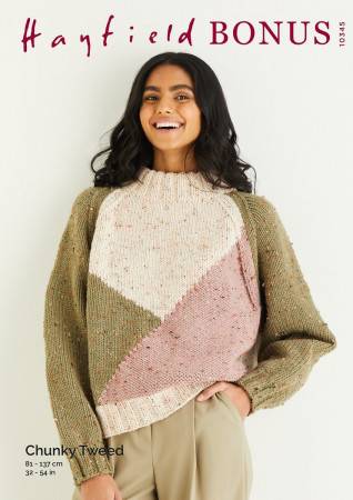 Sweater in Hayfield Bonus Chunky Tweed (10345)