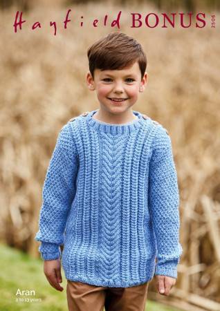 Sweater in Hayfield Bonus Aran (2506)