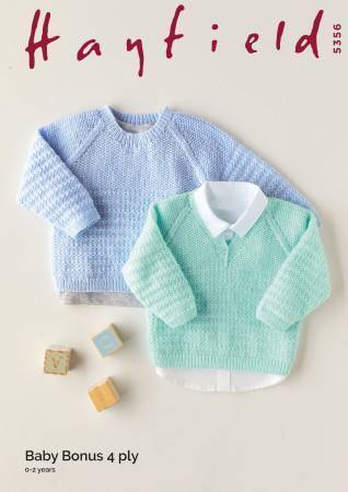 Sweaters in Hayfield Baby Bonus 4 Ply (5356)