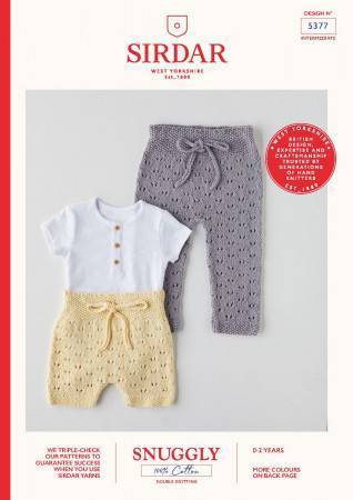 Shorts and Leggings in Sirdar 100% Cotton DK (5377)