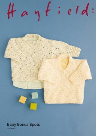 Sweaters in Hayfield Baby Bonus Spots (5441)