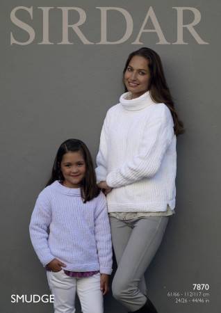 Sweaters in Sirdar Smudge (7870)
