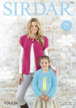 Cardigans in Sirdar Touch (7920)