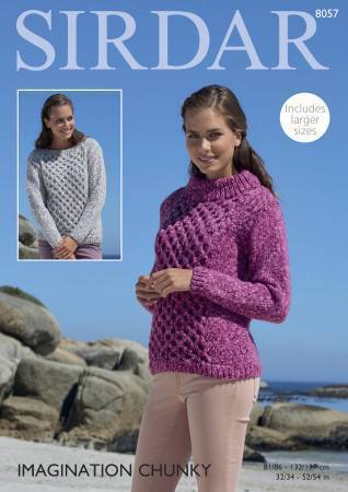 Sweaters in Sirdar Imagination Chunky (8057)