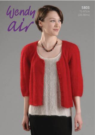Cardigan and Top in Wendy Air (5803)