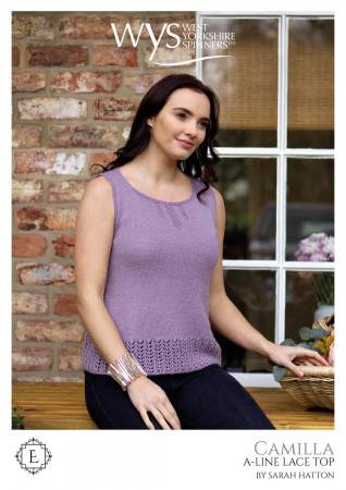 Camilla Top in West Yorkshire Spinners Exquisite Lace Pattern