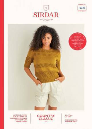 Top in Sirdar Country Classic 4 Ply (10239)