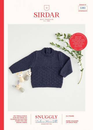 Sweater in Sirdar Snuggly Cashmere Merino Silk DK (5383)