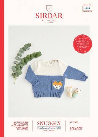 Sweater in Sirdar Snuggly Cashmere Merino Silk DK (5384)