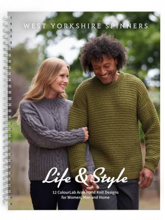 West Yorkshire Spinners ColourLab Aran Life & Style Pattern Book