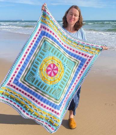 Down by the Sea Blanket Colour Pack - Bournemouth Beach (Kit)