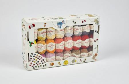 Sirdar Happy Cotton Multibox (50 x 20g balls)