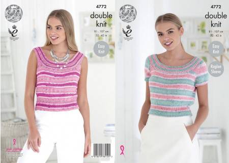 Tops in King Cole Cottonsoft Crush DK (4772) 