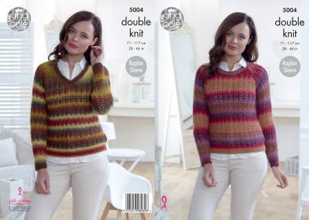 Sweaters in King Cole Riot DK (5004)