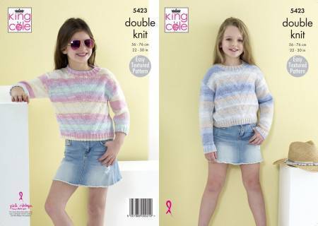 Sweaters in King Cole Beaches DK (5423)