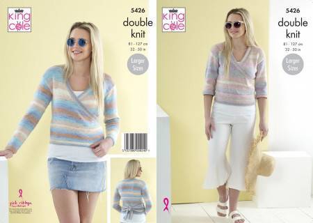 Cardigans in King Cole Beaches DK (5426)