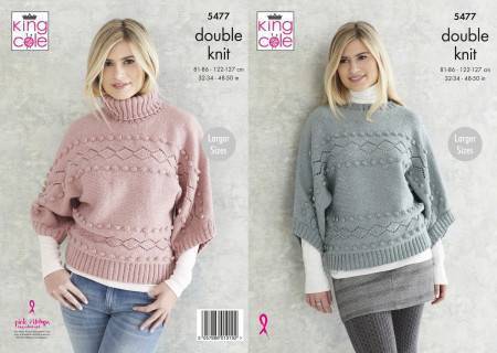 Sweaters in King Cole Subtle Drifter DK (5477) 