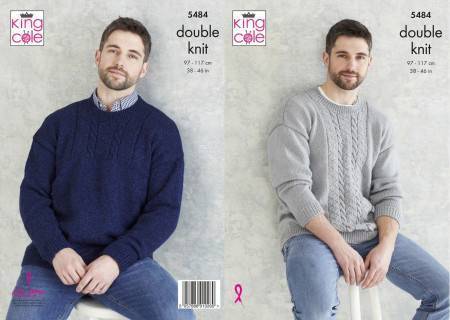 Sweaters in King Cole Subtle Drifter DK (5484) 