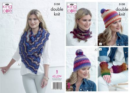 Apparel Accessories in King Cole Riot DK (5150)