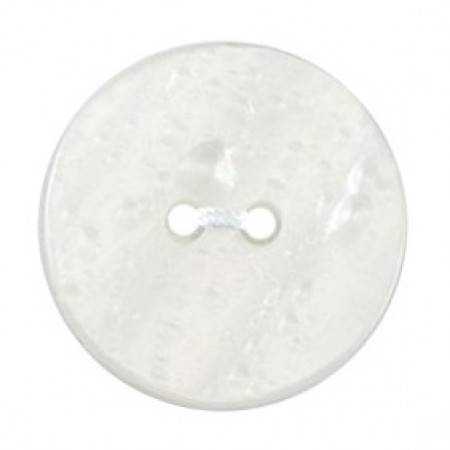 Size 19mm, 2 Hole, Pearl Effect, Pearl White, Pack of 3