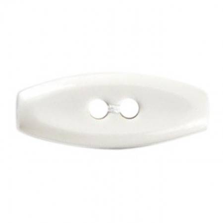 Size 25mm, 2 Hole, White, Pack of 3