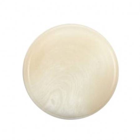 Size 18mm, Marble Effect, Pearl White, Pack of 3
