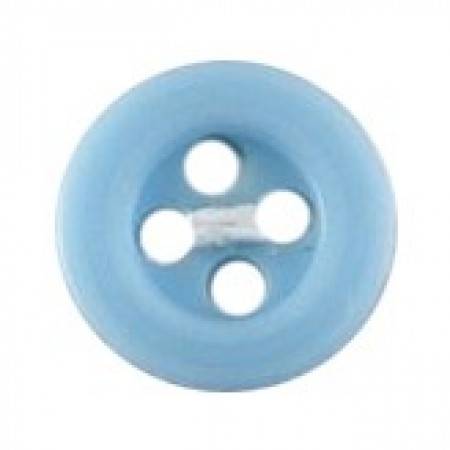 Size 10mm, 4 Hole, Blue, Pack of 6