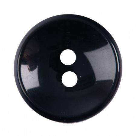 Size 25mm, 2 Hole, Black, Pack of 2