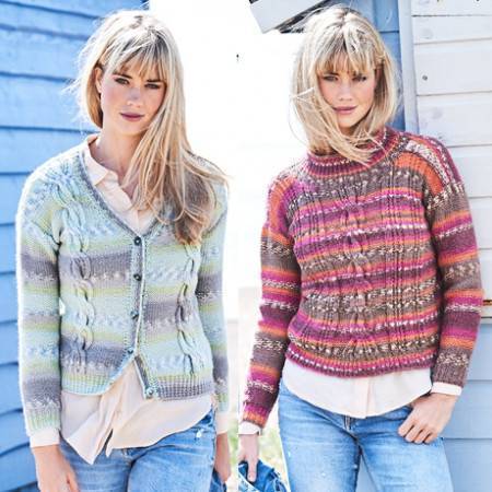 Sweater and Cardigan in Stylecraft Life Heritage (9570)